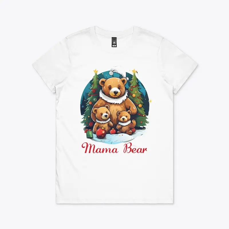 Mama Bear Christmas - Matching Family