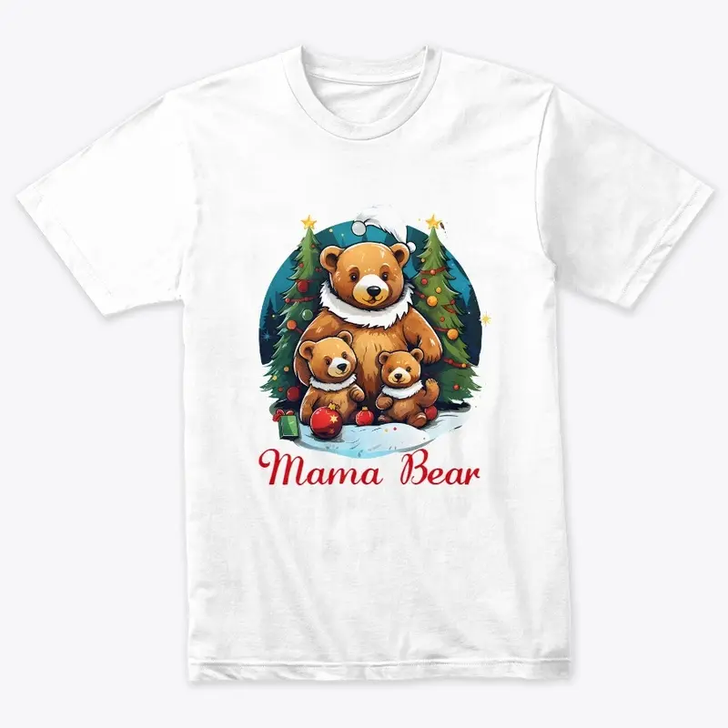 Mama Bear Christmas - Matching Family